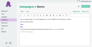 image of what your yesinsights survey will look like in emailoctopus 